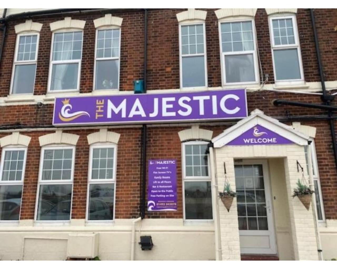 Bed and Breakfast The Majestic Great Yarmouth Exterior foto
